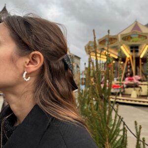 Boucles d'oreilles « Universe Blanche »