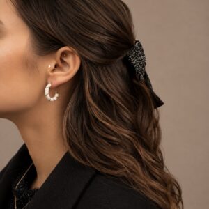 Boucles d'oreilles « Universe Blanche »