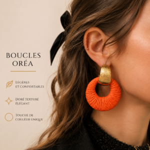 Boucles d'oreilles « Oréa »