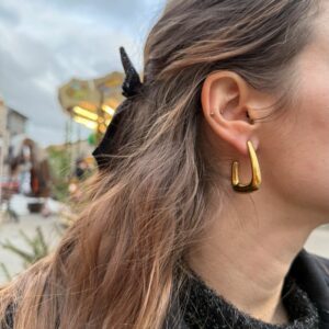 Boucles d'oreilles « Caroll Dorées »