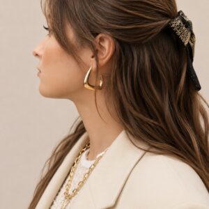 Boucles d'oreilles « Caroll Dorées »