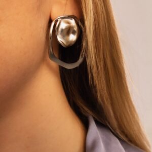 Boucles d'oreilles « Jéo Argentées »