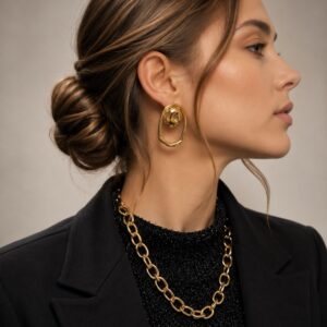 Boucles d'oreilles « Jéo Dorées »