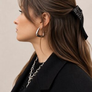 Boucles d'oreilles « Caroll Argentées »