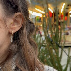 Boucles d'oreilles « Losange »