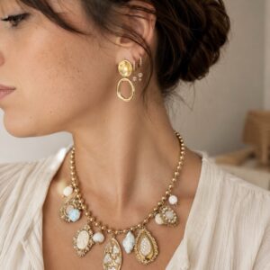 Collier « Divine Rose »